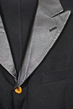 COMME des GARÇONS <br> Leather Lapel Suit