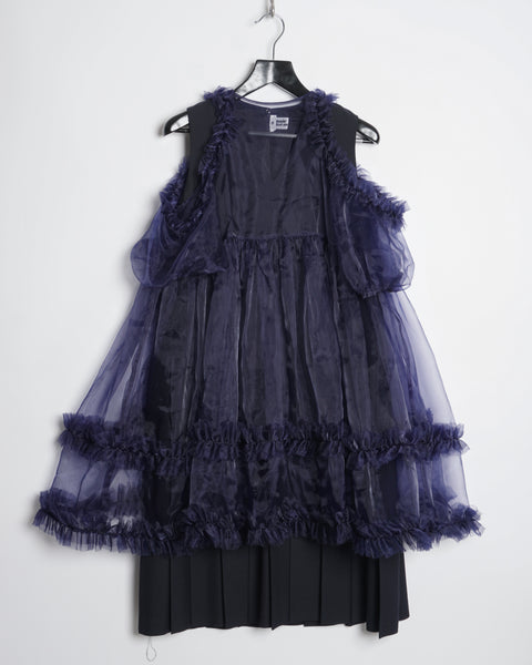 noir kei ninomiya COMME des GARÇONS double dress