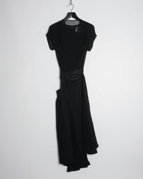 COMME des GARÇONS layered sheer dress