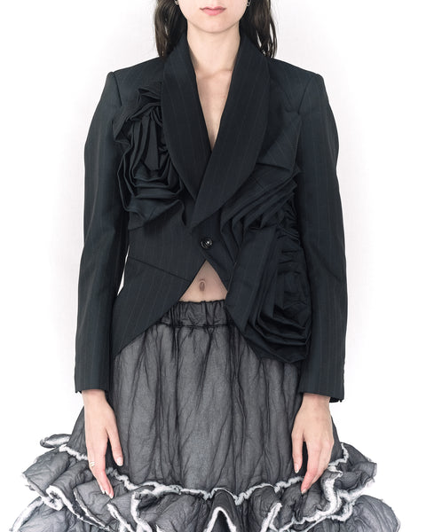 COMME DES GARÇONS rosette tailcoat