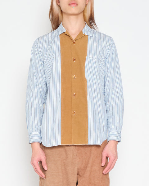 COMME des GARÇONS HOMME PLUS corduroy placket shirt