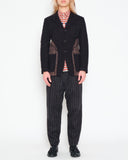 COMME des GARÇONS HOMME PLUS curved seams jacket