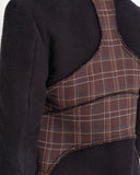 COMME des GARÇONS HOMME PLUS curved seams jacket