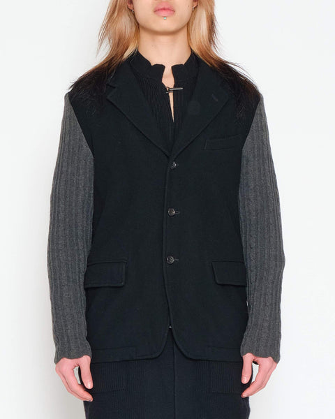 COMME des GARÇONS HOMME PLUS knit sleeve suit
