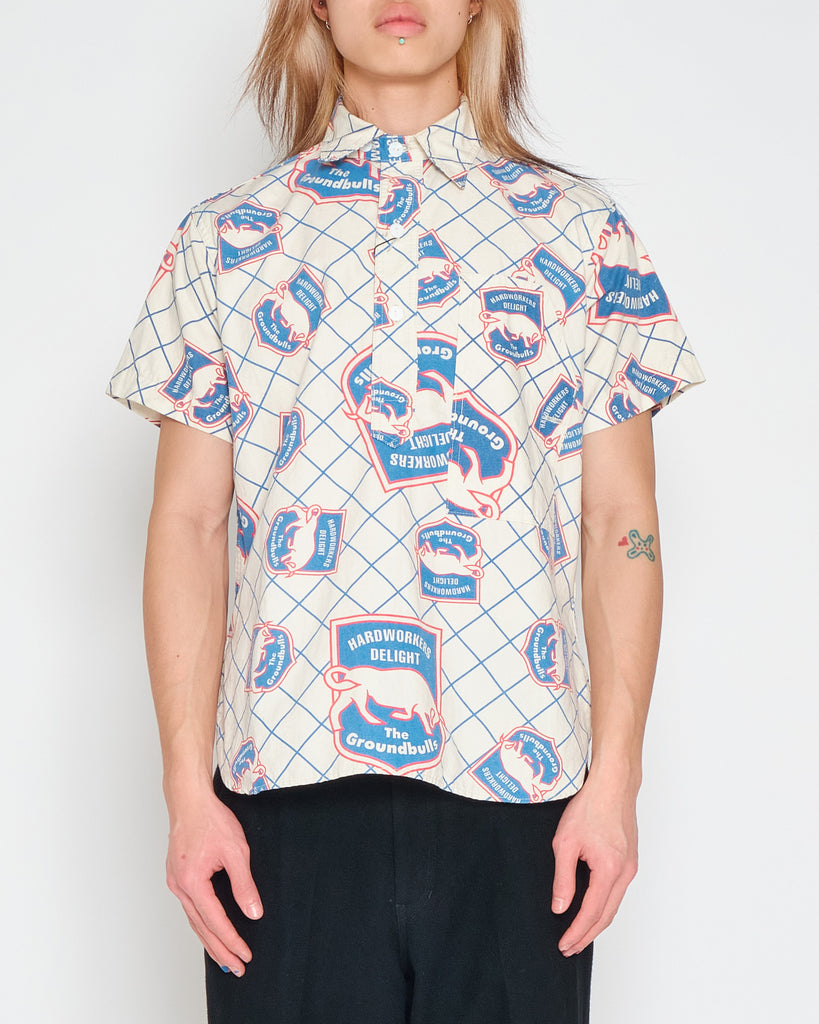 JUNYA WATANABE COMME des GARÇONS MAN hardworkers delight button up polo