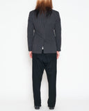 COMME des GARÇONS HOMME PLUS stiff stripe double breast jacket