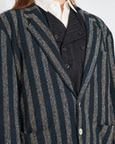 COMME des GARÇONS HOMME PLUS striped blazer