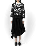 COMME des GARÇONS twisted sleeve skirt