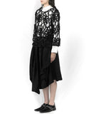 COMME des GARÇONS twisted sleeve skirt