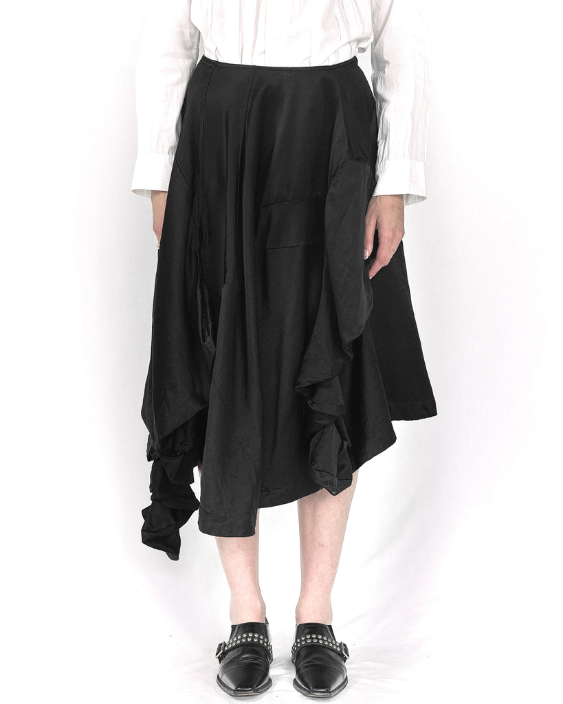 COMME des GARÇONS twisted sleeve skirt