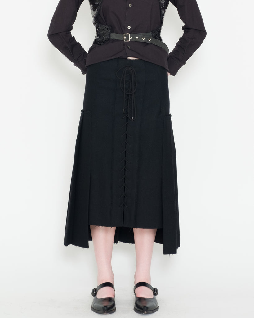 Yohji Yamamoto corset skirt