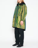 Issey Miyake quilted beatle coat