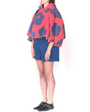 COMME des GARÇONS floral print paper doll jacket