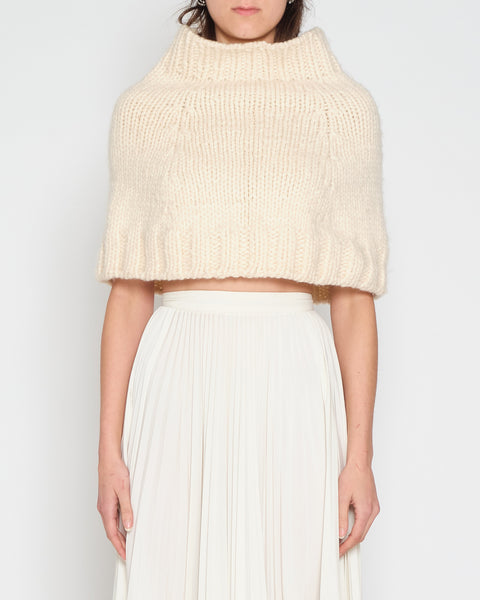 JUNYA WATANABE COMME des GARÇONS knitted cape
