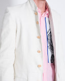 Yohji Yamamoto Pour Homme arctic leather jacket