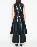 COMME des GARÇONS PVC strip dress