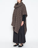 Issey Miyake one sleeve poncho