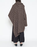 Issey Miyake one sleeve poncho