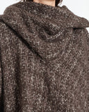 Issey Miyake one sleeve poncho