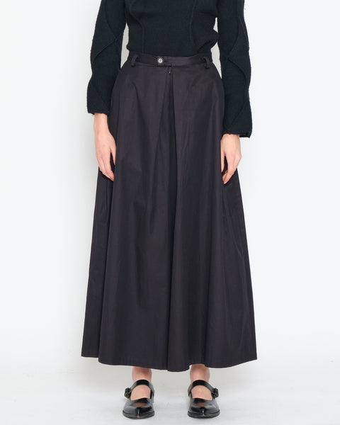 Yohji Yamamoto Noir ultra-wide pleated trousers