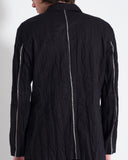 Issey Miyake crinkle jacket