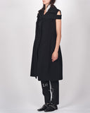 Yohji Yamamoto sleeveless belted coat
