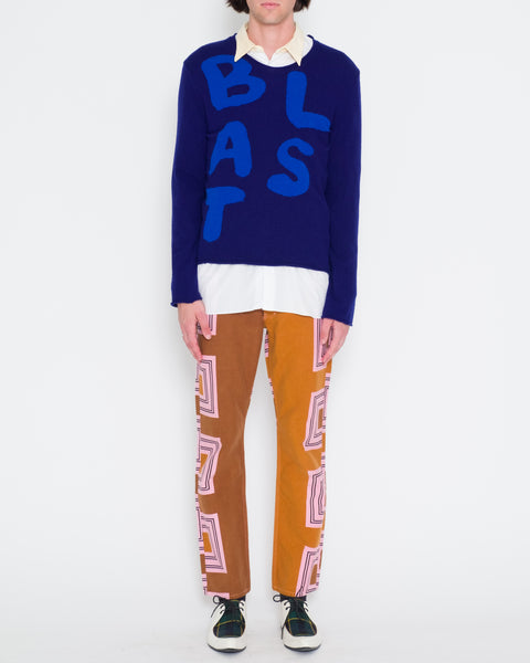 COMME des GARÇONS SHIRT blast knit