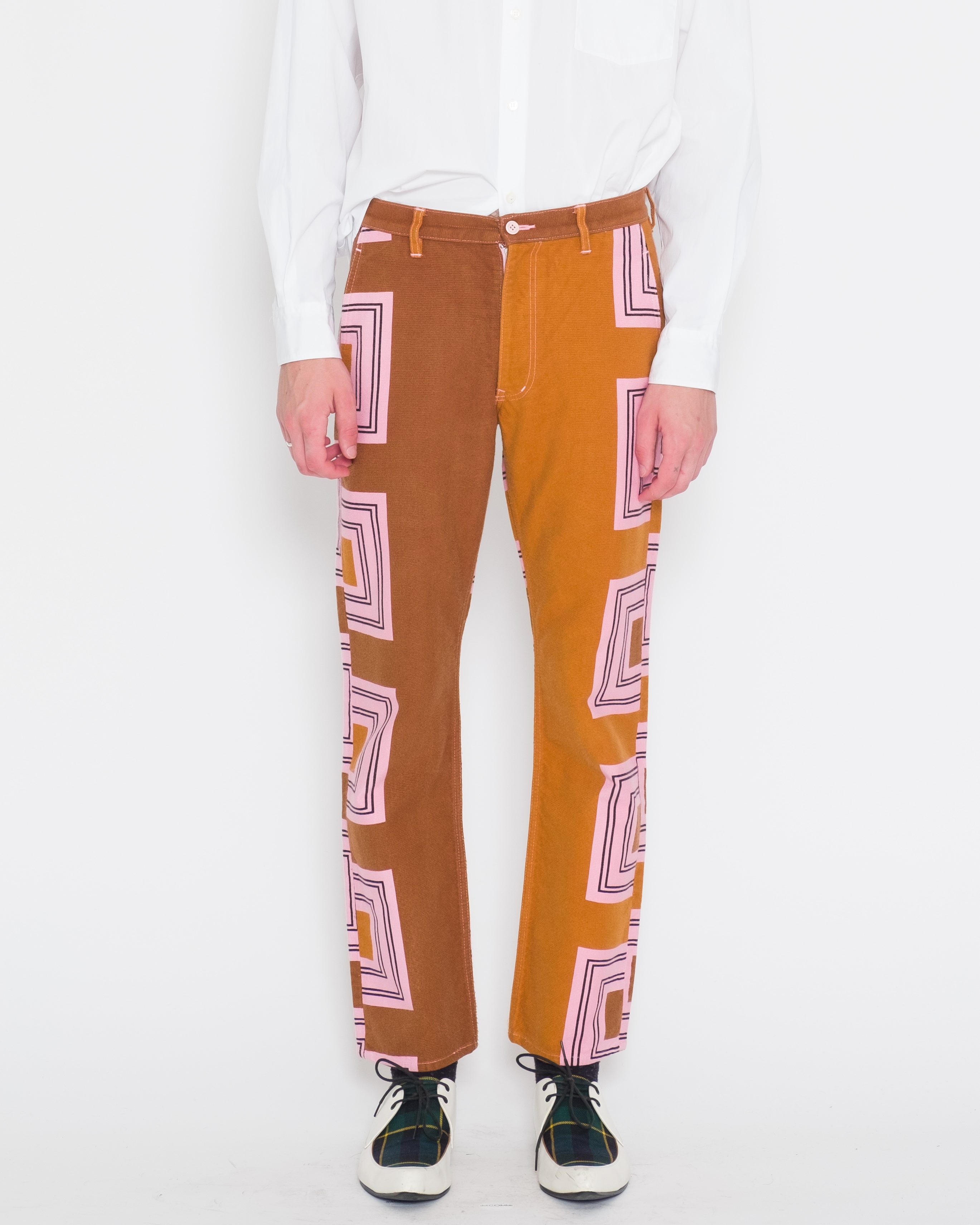 COMME des GARÇONS HOMME PLUS デザインパンツ Comme Des Garçons Homme Plus Logo Trousers | Black | FARFETCH