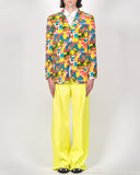 Walter Van Beirendonck super wide highlighter pants