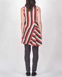 COMME DES GARÇONS twisted stripe mini dress