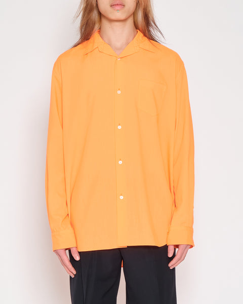 JUNYA WATANABE COMME des GARÇONS neon pleat shirt