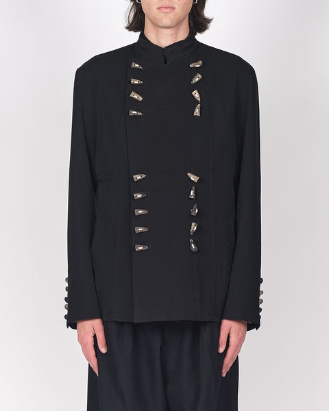 Yohji Yamamoto Pour Homme saber tooth toggle jacket