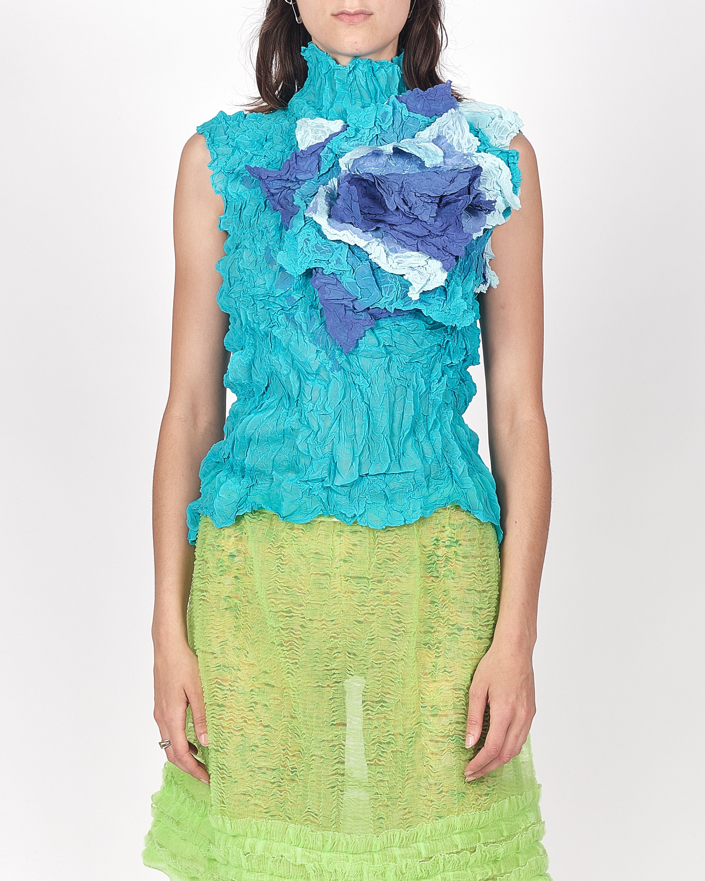 frill pleats airy cami o/p – BUNNY APARTMENT