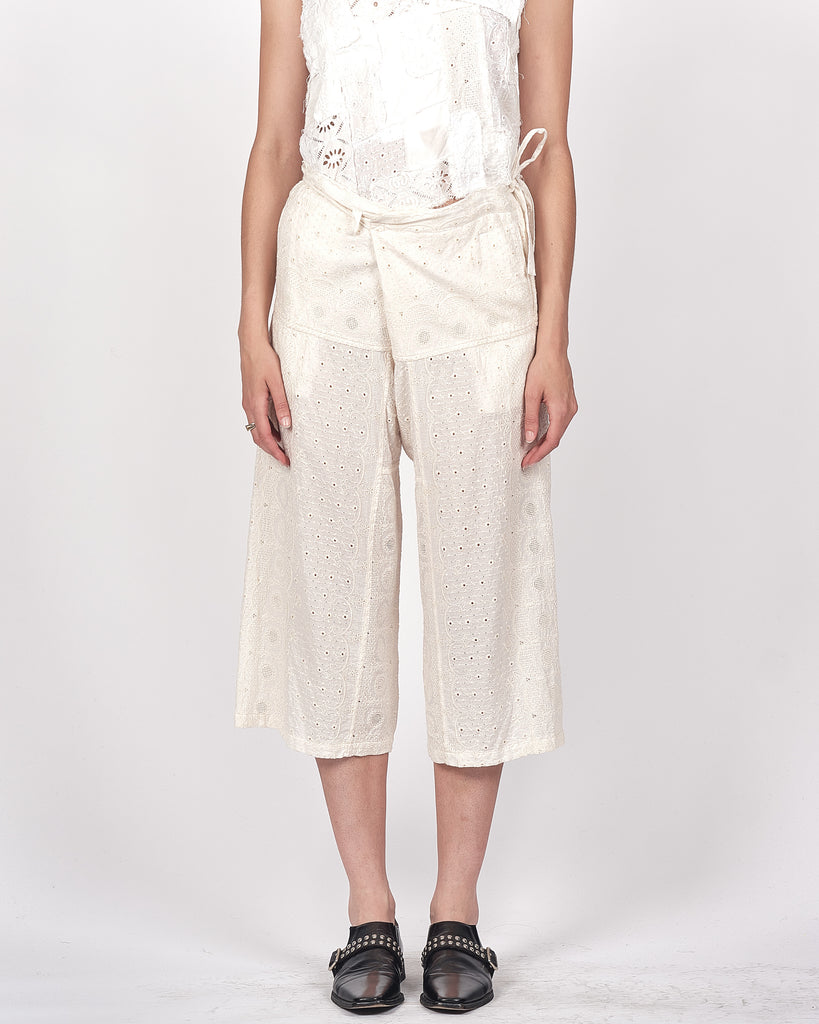 JUNYA WATANABE COMME des GARÇONS lace patterned pants