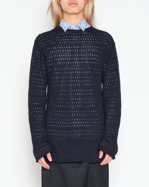 Yohji Yamamoto Pour Homme holy moly knit