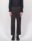 Yohji Yamamoto Pour Homme raw silk trousers