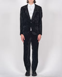 COMME des GARÇONS HOMME PLUS brushed velvet suit jacket