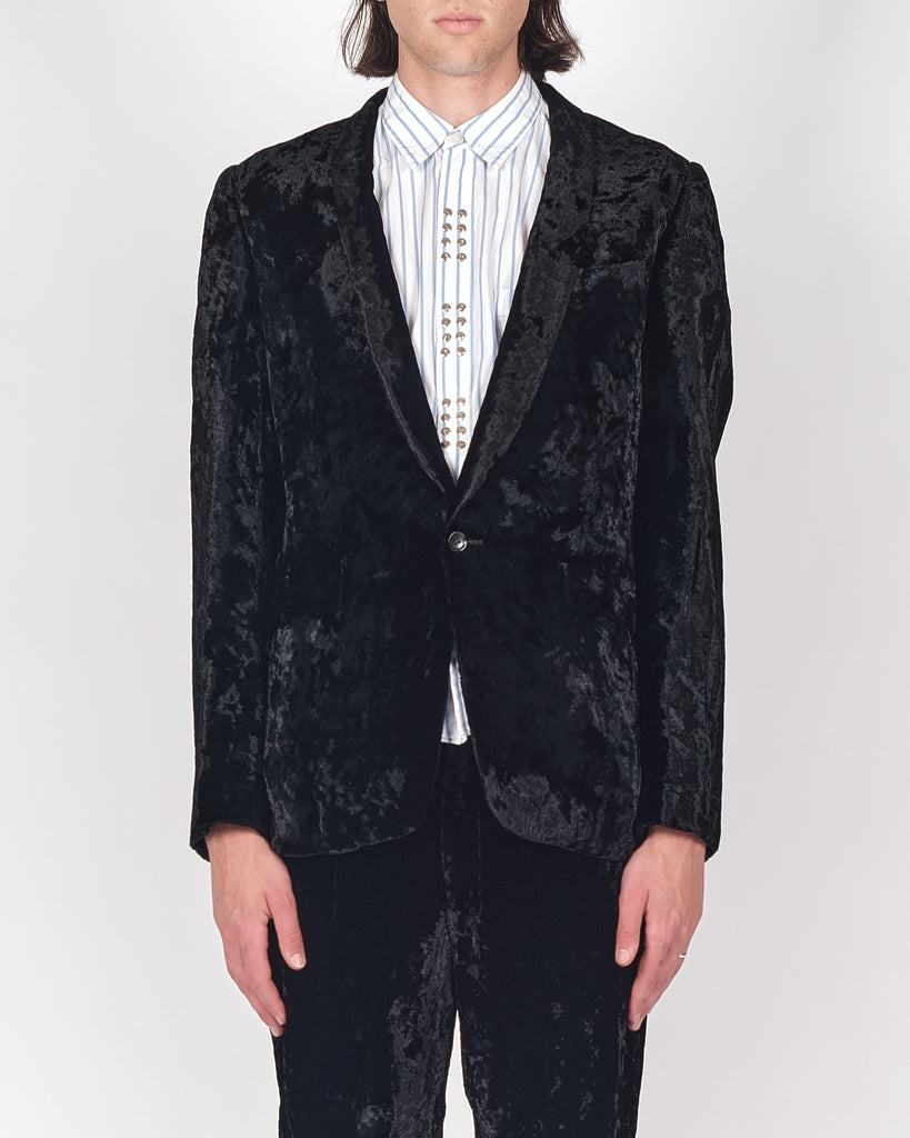 COMME des GARÇONS HOMME PLUS brushed velvet suit jacket – dot COMME