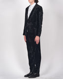 COMME des GARÇONS HOMME PLUS brushed velvet suit jacket