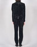 COMME des GARÇONS HOMME PLUS brushed velvet suit jacket