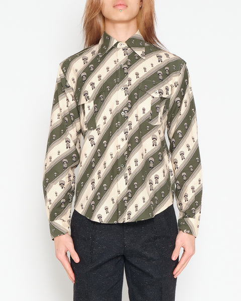 JUNYA WATANABE COMME des GARÇONS MAN mushroom man shirt