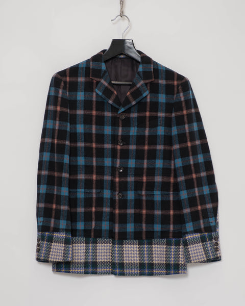 COMME des GARÇONS Homme Plus two way tartan jacket