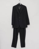 Yohji Yamamoto Pour Homme modular leather suit