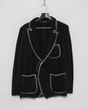Yohji Yamamoto Pour Homme blanket stitch jacket