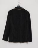 Yohji Yamamoto Pour Homme blanket stitch jacket