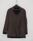 Yohji Yamamoto Pour Homme reversible knitted jacket