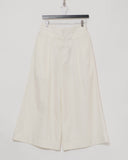 COMME des GARÇONS white wide leg trousers