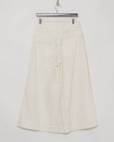 COMME des GARÇONS white wide leg trousers