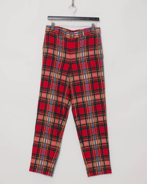 COMME des GARÇONS Homme Plus tartan pants