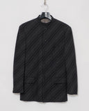 COMME des GARÇONS Homme Plus bias stripe jacket